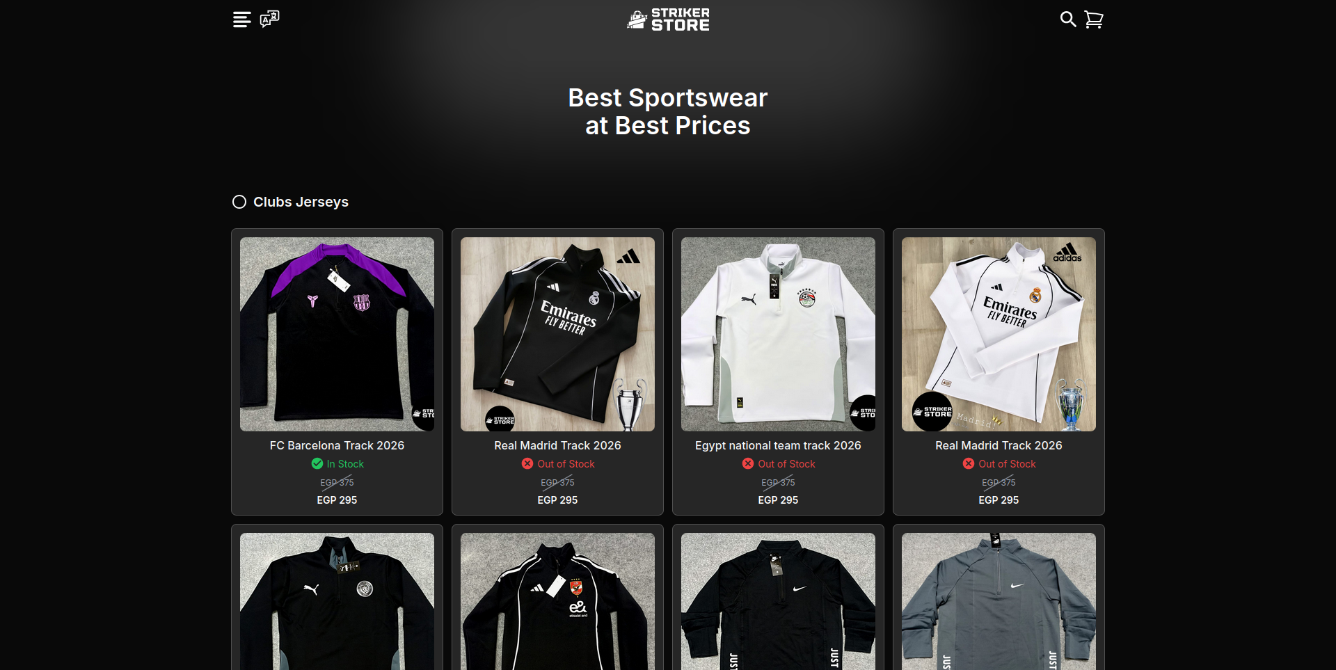 Striker Stores